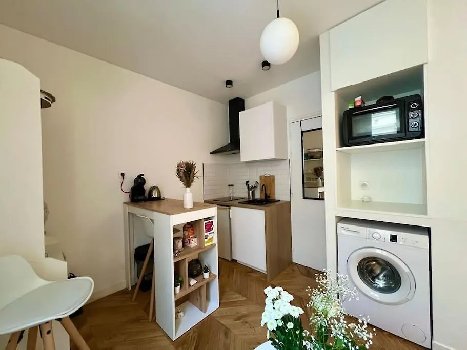 Апартаменты Le Cosy Parisien - Au Coeur Du 13Eme - 14Mb Париж